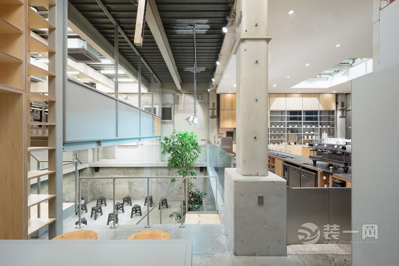 东京的蓝瓶子咖啡厅装修效果图 原貌是小型发