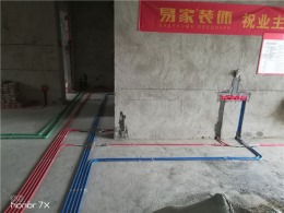 金钟时代城水电施工中